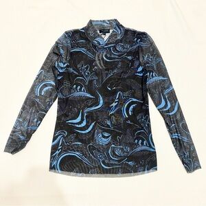 Ted Baker Judine Mesh High Neck Top